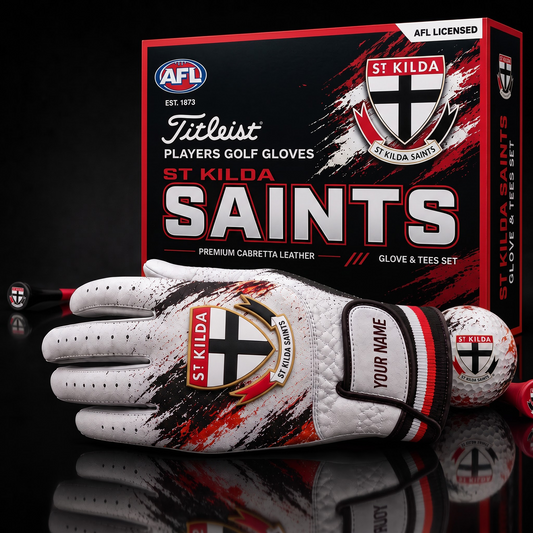 STK AFL LUXURY PERSONALIZED GOLF GLOVE SET LIMITED EDTION