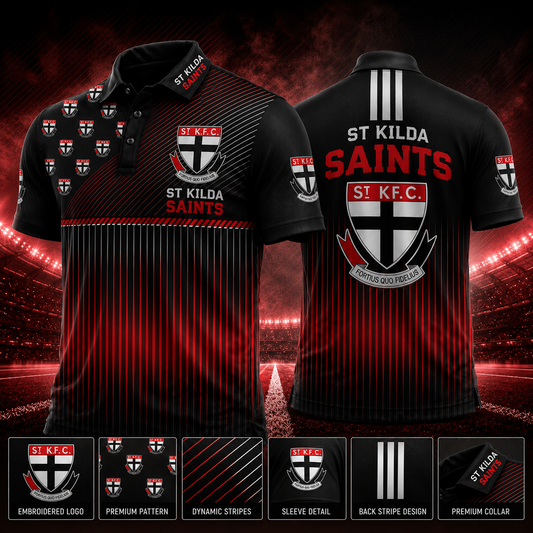 STK X PREMIUM AFL EXCLUSIVE POLO SHIRT LIMITED EDITION V2