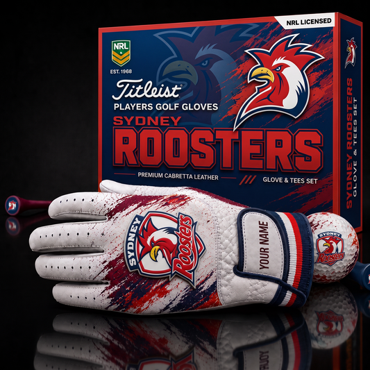 SYD LUXURY PERSONALIZED GOLF GLOVE SET LIMITED EDTION
