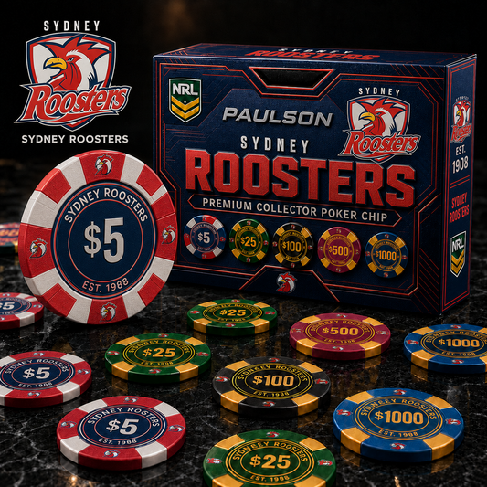 SYD X NRL Personalized Premium Poker Chip Gift