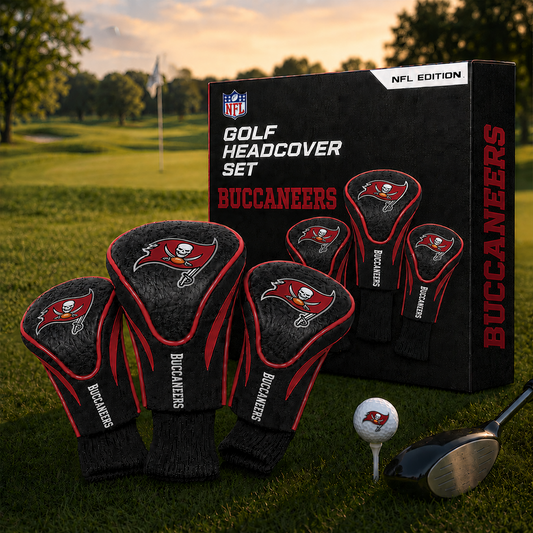 TB Team Golf NFL 3-Pack Contour Sock Headcovers