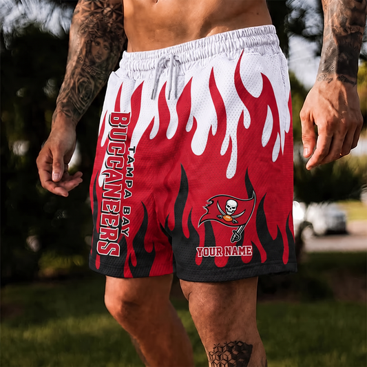 TB X NFL Flame Shorts