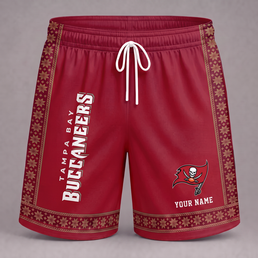 TB X NFL New Pattern Short Pants Custom Any Name