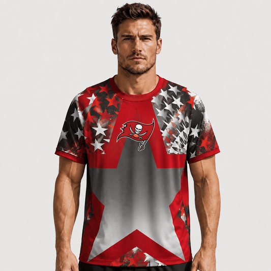 TB X Premium NFL Premium Patriotic Football Star