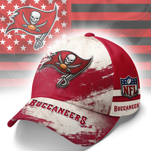 TB x NFL Grunge Style Team Premium Cap 0207