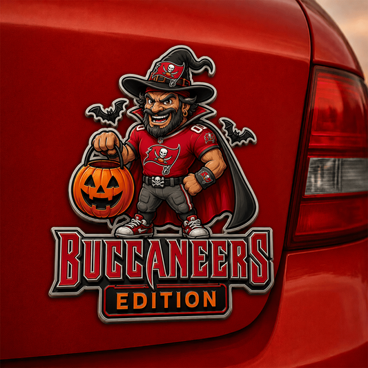 TB x NFL Halloween Edition Car Namge Badge