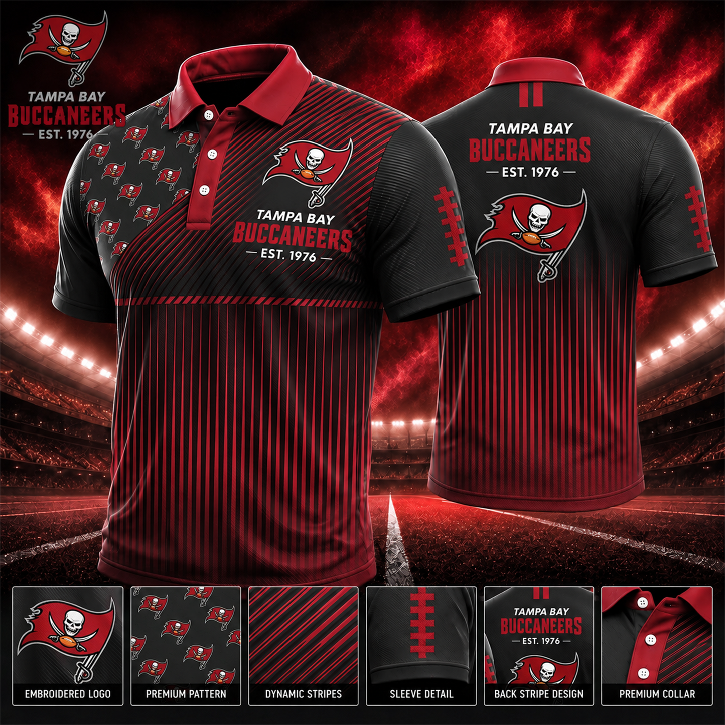 TBB_NFL Premium Polo Shirt – Limited Edition