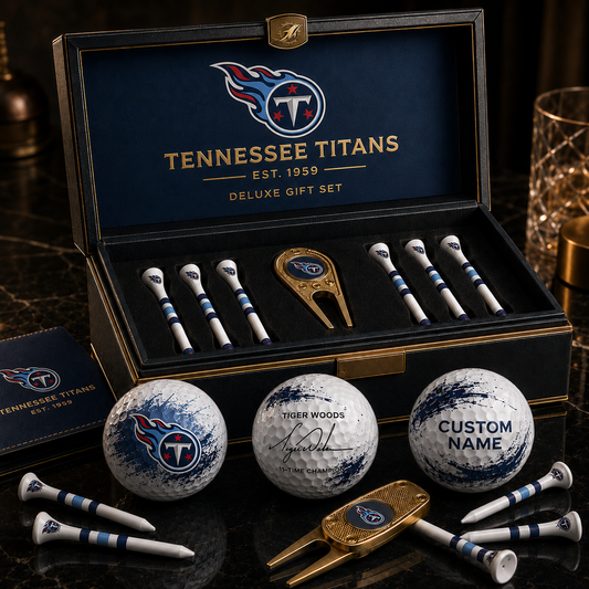 TEN X NFL Championship Golf Gift Box – Premium Collection