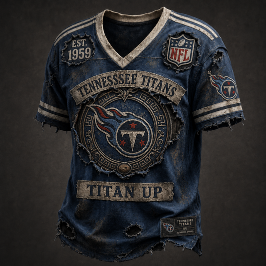 TEN X NFL Exclusive V-Neck T-Shirt 2007