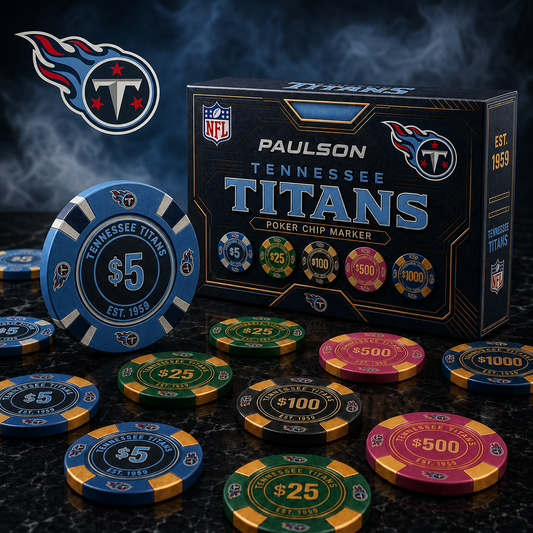 TEN X NFL Personalized Premium Poker Chip Gift