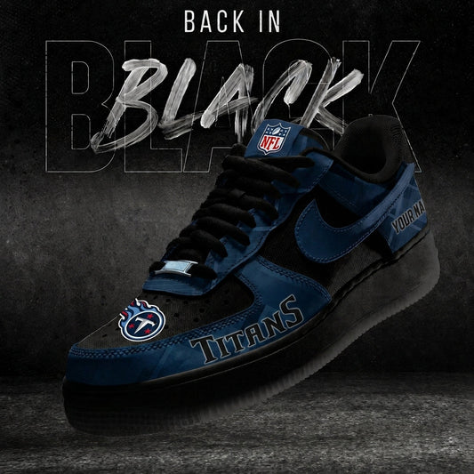 TT x NFL Back In Black V2 AF1 Sneakers  270626