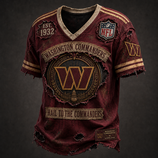 WAS X NFL Exclusive V-Neck T-Shirt 2007