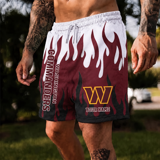 WAS X NFL Flame Shorts