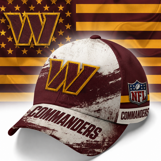 WAS x NFL Grunge Style Team Premium Cap 0207