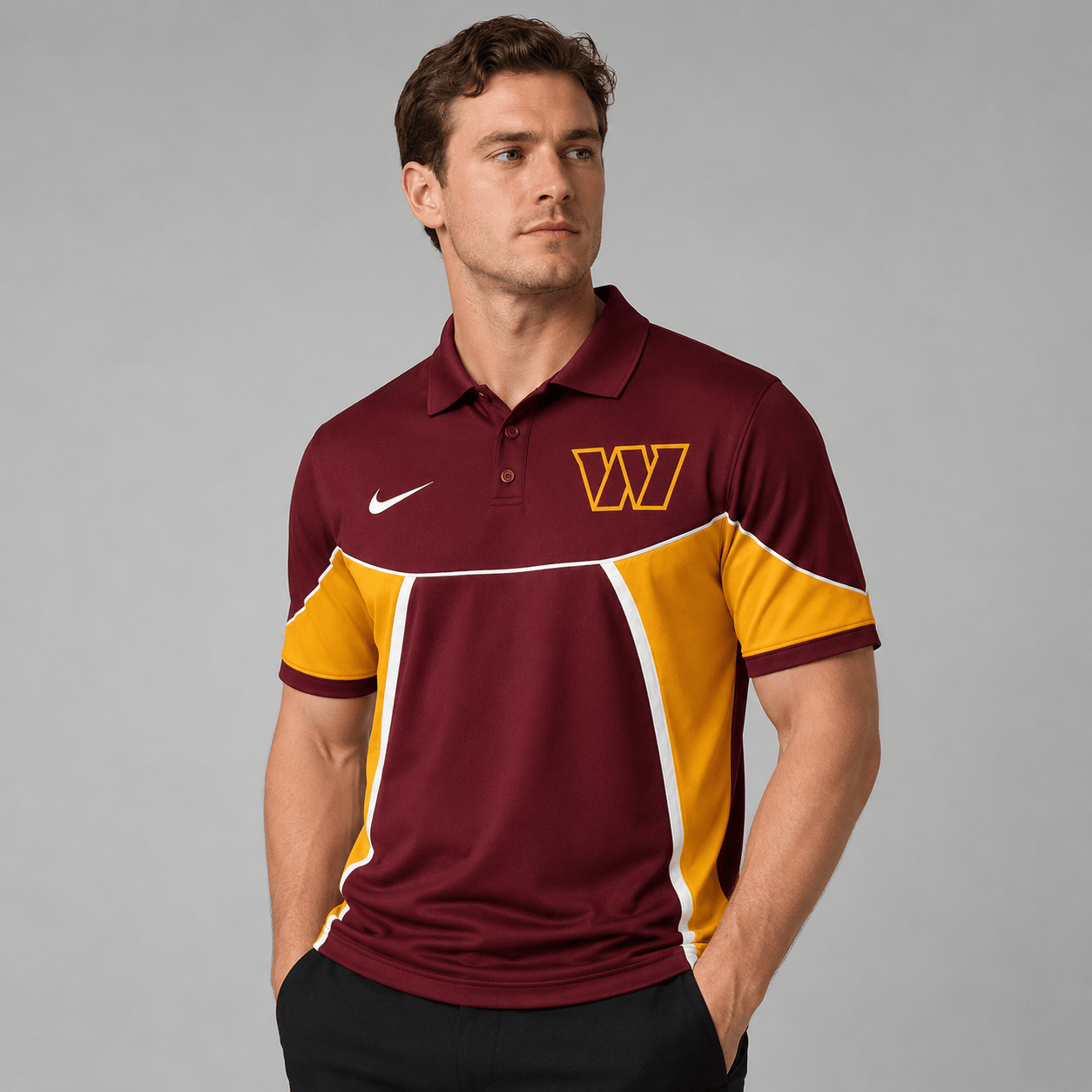 WC Premium NFL Personalized Sports Style Polo Shirt