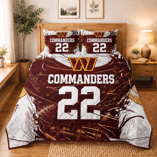 WC x NFL Premium Bedding Sets Personalized Gift For Fan