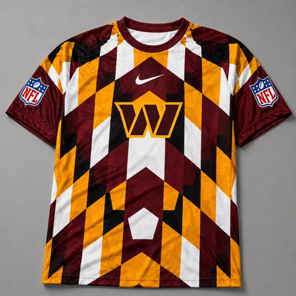 WC x Premium NFL Geometric Fan Performance T-Shirt