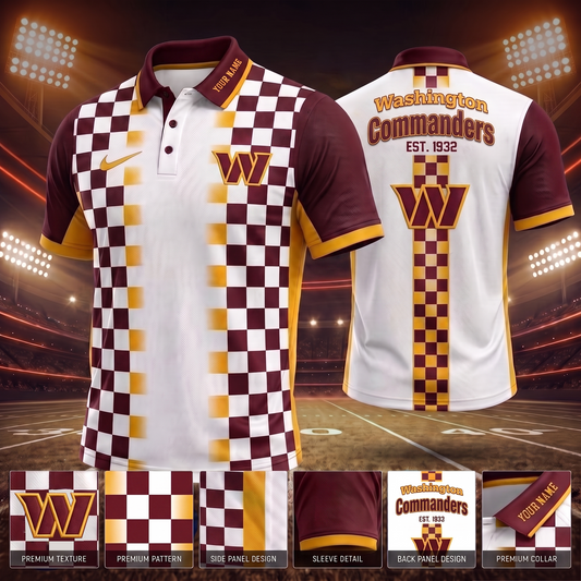 WC_ PREMIUM NFL EXCLUSIVE POLO SHIRT LIMITED EDITION