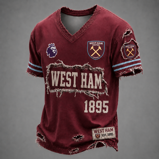WHU x EPL LUXURY V-Neck T-Shirt 3005 DatND DVT