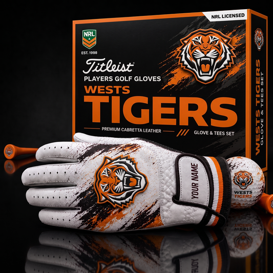 WST LUXURY PERSONALIZED GOLF GLOVE SET LIMITED EDTION
