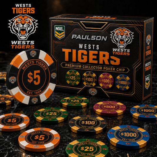 WST X NRL Personalized Premium Poker Chip Gift