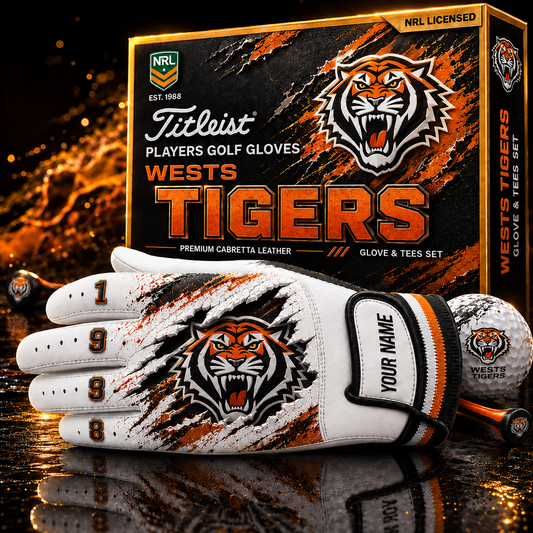 WST X PREMIUM NRL PLAYERS GOLF GLOVE GIFT SET