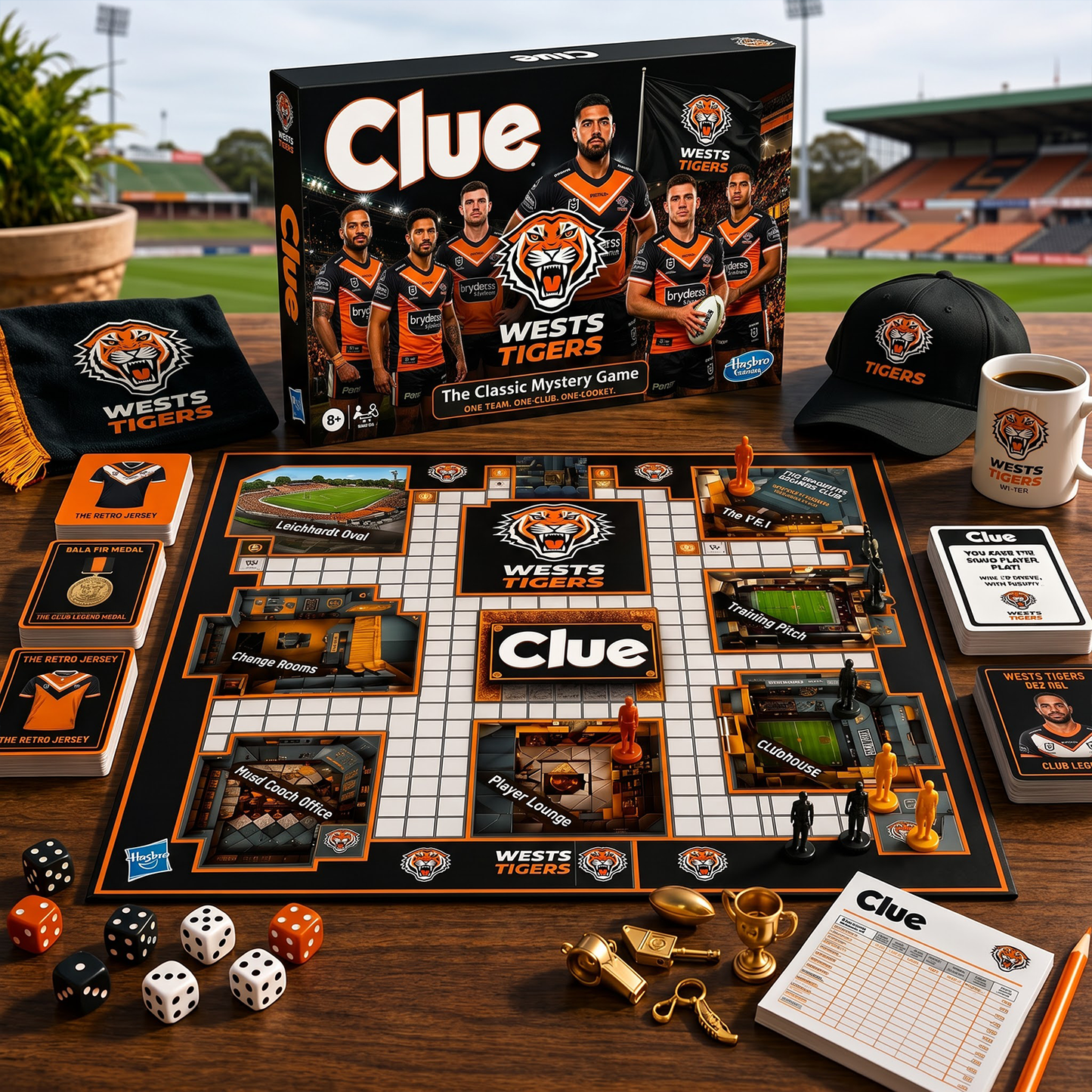 WST X Premium NRL Hasbro Collector’s Edition Board Game