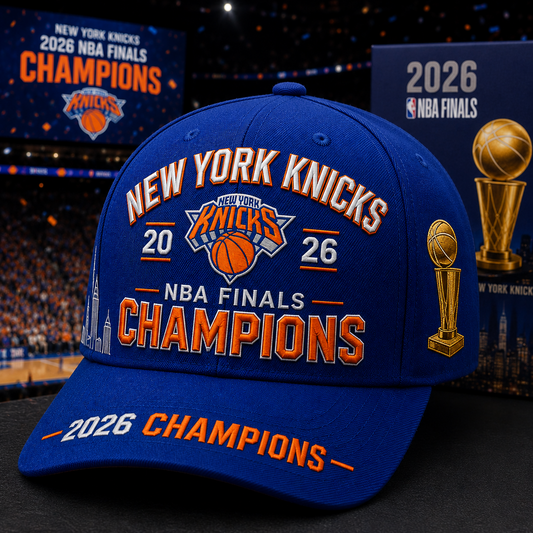NYK x NBA Champions 2026 Premium Cap 2605 DatND TanND