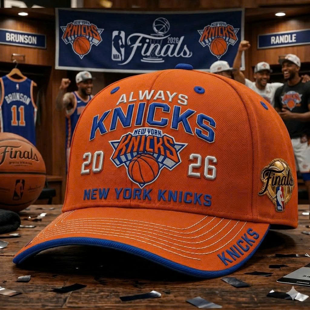 NYK x NBA Champions 2026 Premium Cap 2605 DatND TanND