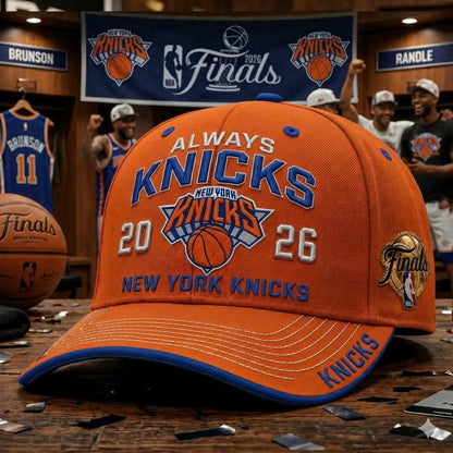 NYK x NBA Champions 2026 Premium Cap 2605 DatND TanND