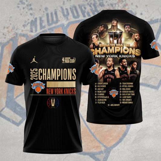 NYK x NBA 2025 NBA Cup Champions Aparael V2 DATND TANTD