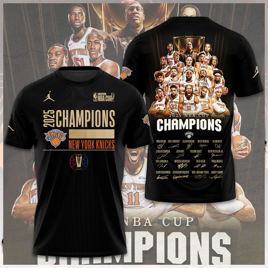 NYK x NBA 2025 NBA Cup Champions Aparael V7 DATND TANTD