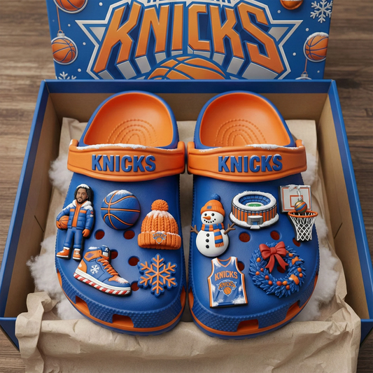 NYK x NBA Premium Christmas Clogs DATND TANTD